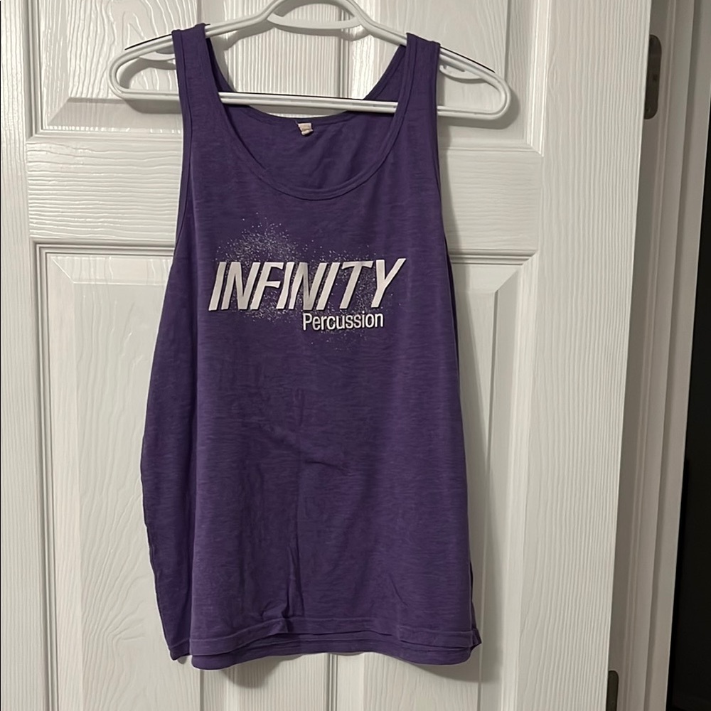 INFINITY Percussion Women's Purple Tank Top size M